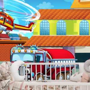 Papier Peint Pompiers De Conte De Fées – Image 6