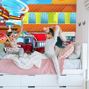 Papier Peint Pompiers De Conte De Fées – Image 7