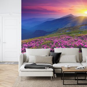 Papier Peint Paysage Fleurs – Image 6