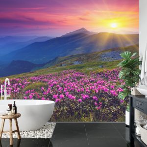 Papier Peint Paysage Fleurs – Image 5