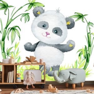 Papier Peint Panda Et Bambou – Image 5