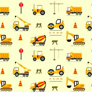 Papier Peint Excavatrices Et Tombereaux – Image 1