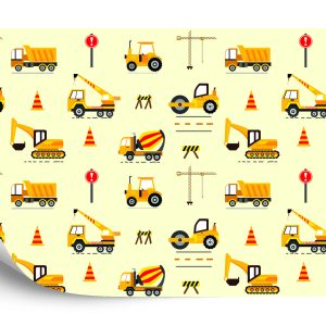 Papier Peint Excavatrices Et Tombereaux – Image 2