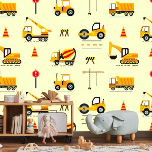 Papier Peint Excavatrices Et Tombereaux – Image 5