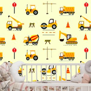 Papier Peint Excavatrices Et Tombereaux – Image 6