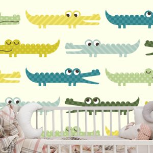 Papier Peint Alligators Colorés – Image 6