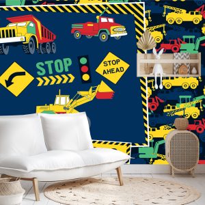 Papier Peint Camions Colorés – Image 4