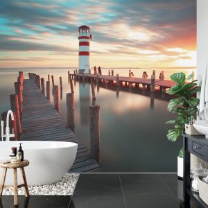 Papier Peint Paysage Jetée 3D – Image 5