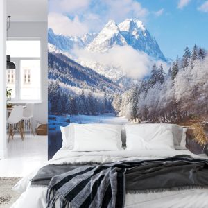 Papier Peint Paysage Montagnes Hiver – Image 8