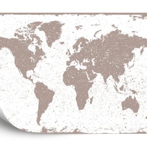 Papier Peint Carte Du Monde – Image 2