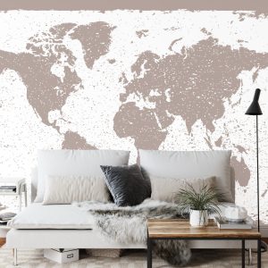 Papier Peint Carte Du Monde – Image 3