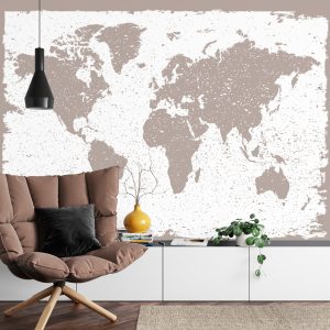 Papier Peint Carte Du Monde – Image 4