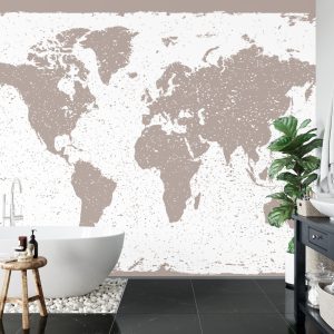 Papier Peint Carte Du Monde – Image 5