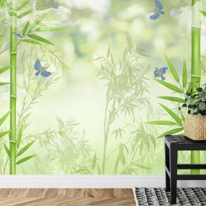 Papier Peint Forêt De Bambous Et Oiseaux – Image 7