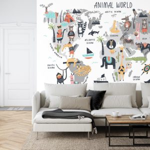 Papier Peint Carte Pour Les Enfants – Image 6