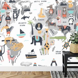 Papier Peint Carte Pour Les Enfants – Image 7