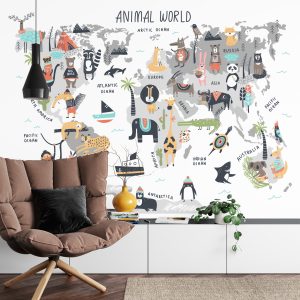 Papier Peint Carte Pour Les Enfants – Image 4