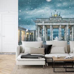 Papier Peint Porte De Brandebourg En Hiver – Image 6