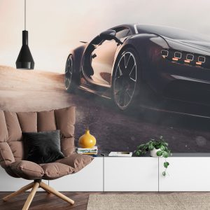 Papier Peint Voiture De Sport Dans Le Désert – Image 4