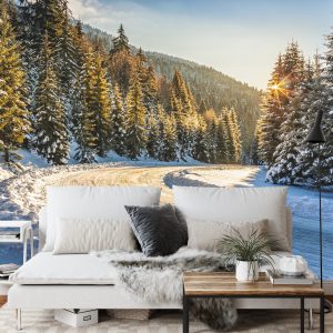 Papier Peint Forêt D'hiver – Image 3