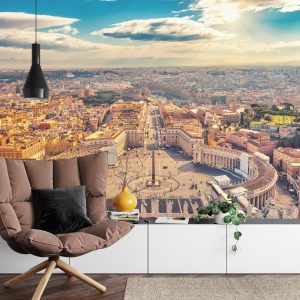 Papier Peint Place Saint-Pierre Au Vatican – Image 4