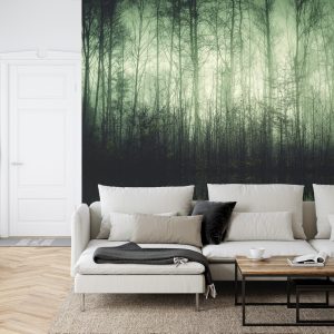 Papier Peint Forêt Arbres Eau – Image 6