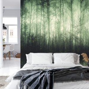 Papier Peint Forêt Arbres Eau – Image 8