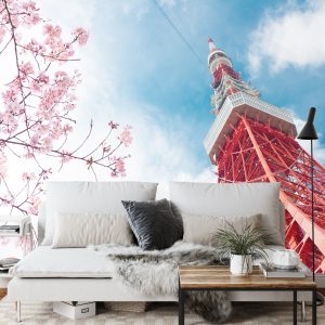 Papier Peint Tour De Tokyo Dans Le Ciel – Image 3