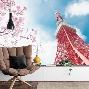 Papier Peint Tour De Tokyo Dans Le Ciel – Image 4