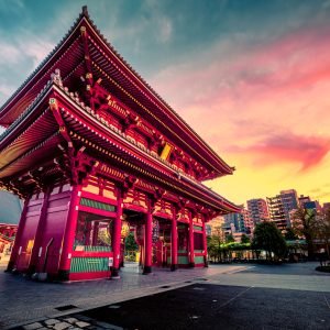 Papier Peint Temple Senso-Ji À Tokyo – Image 1