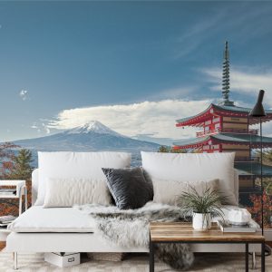 Papier Peint Pagode Japonaise En Automne – Image 3