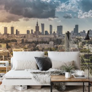 Papier Peint Toits De Varsovie – Image 3