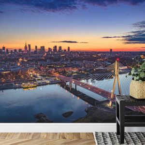 Papier Peint Vue Aérienne De Varsovie – Image 7