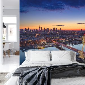 Papier Peint Vue Aérienne De Varsovie – Image 8