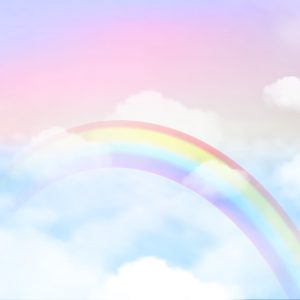 Papier Peint Arc-En-Ciel Dans Le Ciel – Image 1