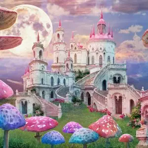 Papier Peint Château En Terre Fantastique – Image 1