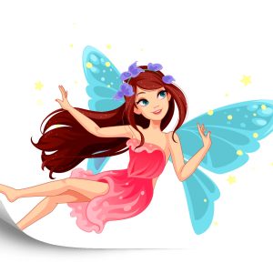 Papier Peint Belle Fée Volante – Image 2