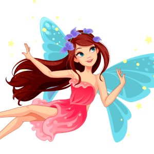 Papier Peint Belle Fée Volante – Image 1