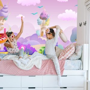 Papier Peint Terre De Conte De Fées Colorée – Image 7