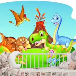 Papier Peint Dinosaures Heureux – Image 6