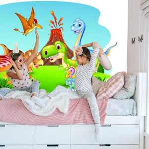 Papier Peint Dinosaures Heureux – Image 7