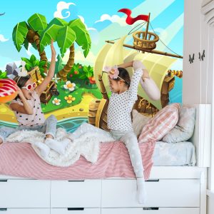 Papier Peint L'île Au Trésor Des Pirates – Image 7