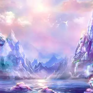 Papier Peint Terre De Montagne Magique – Image 1