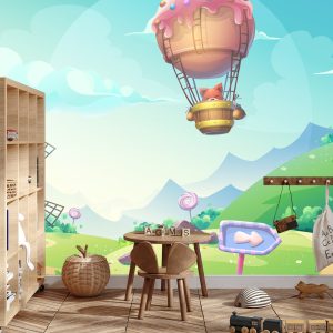 Papier Peint Pays Des Bonbons De Conte De Fées – Image 3