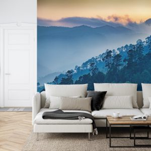 Papier Peint Montagnes Forestières – Image 6