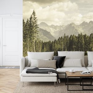 Papier Peint Montagnes Forestières – Image 6