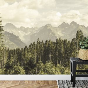 Papier Peint Montagnes Forestières – Image 7