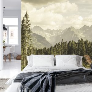 Papier Peint Montagnes Forestières – Image 8