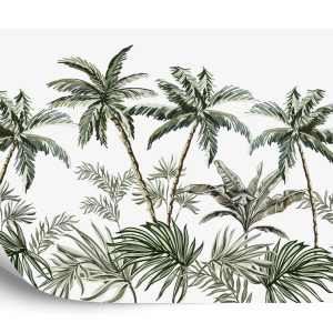 Papier Peint Palmiers Et Plantes Tropicales – Image 2