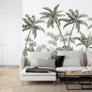 Papier Peint Palmiers Et Plantes Tropicales – Image 6